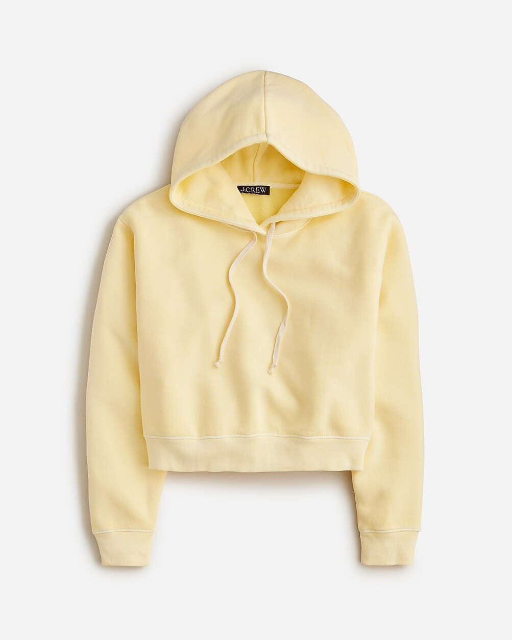 Heritage fleece cropped hoodie | J. Crew US