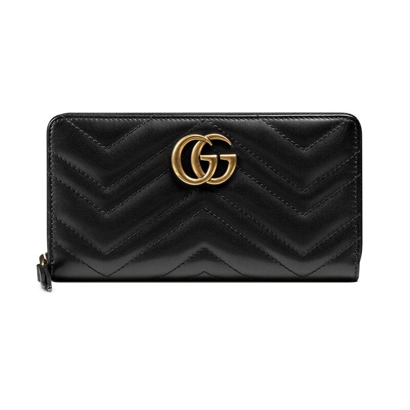 GG Marmont zip around wallet | Gucci (US)