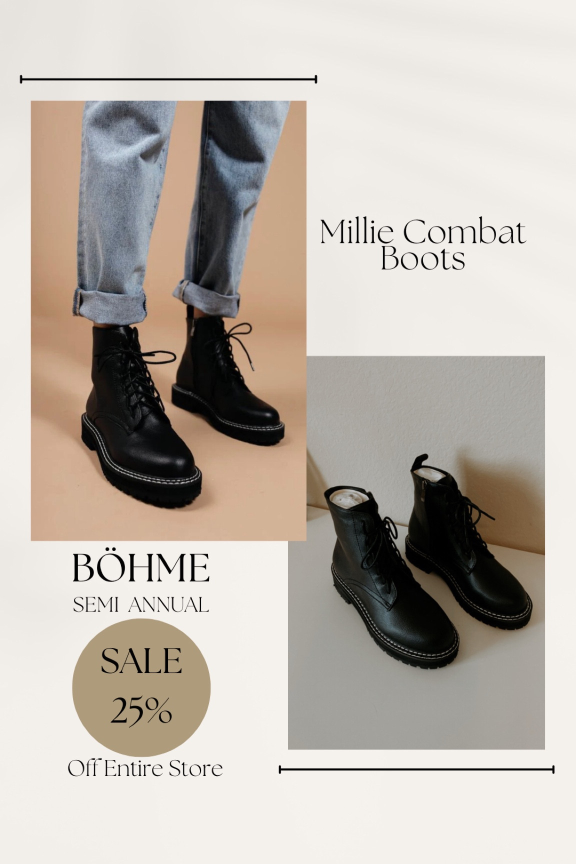 Last day for Bohme’s semi annual sale! Entire site is 25% off 
Usually a size 6.5 but sized up to a 7 in case and they fit perfectly. If you’re in between sizes, recommend sizing up one 😊

#LTKsalealert #LTKunder50 #LTKshoecrush
