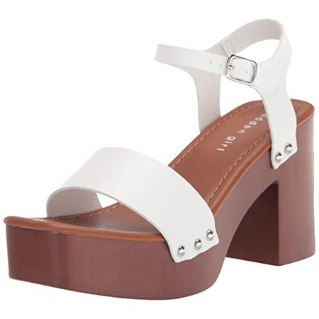 Madden Girl Women s Heeled Sandals White Paris 9 | Walmart (US)