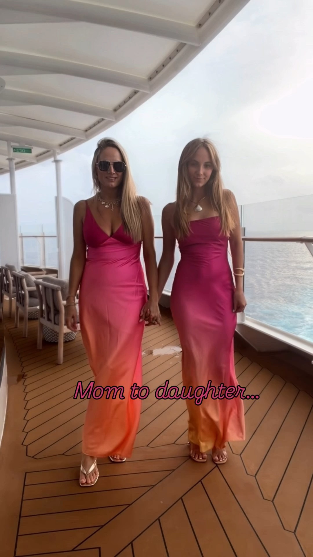 Sunset 🌅 maxi dresses (under $100) perfect for your next cruise or vacation dress. 

Gracie is wearing an extra small and I’m wearing a size small.

#LTKmomlife #LTKOver40 #LTKTravel
