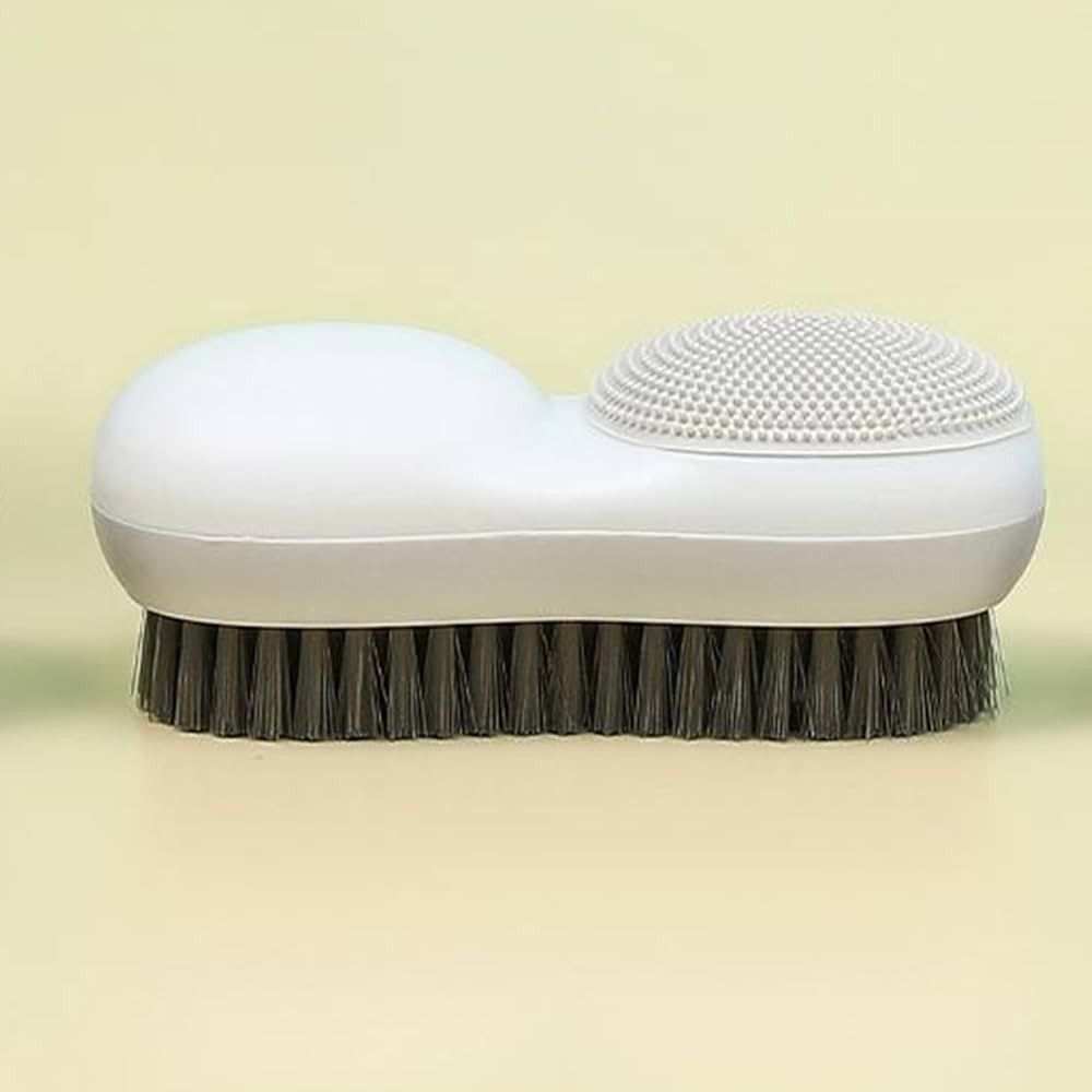 Two-Sided Laundry Stain Remover Brush, Soft Bristle for Scrubbing Out Tough Stains on Wool Cashme... | Amazon (US)