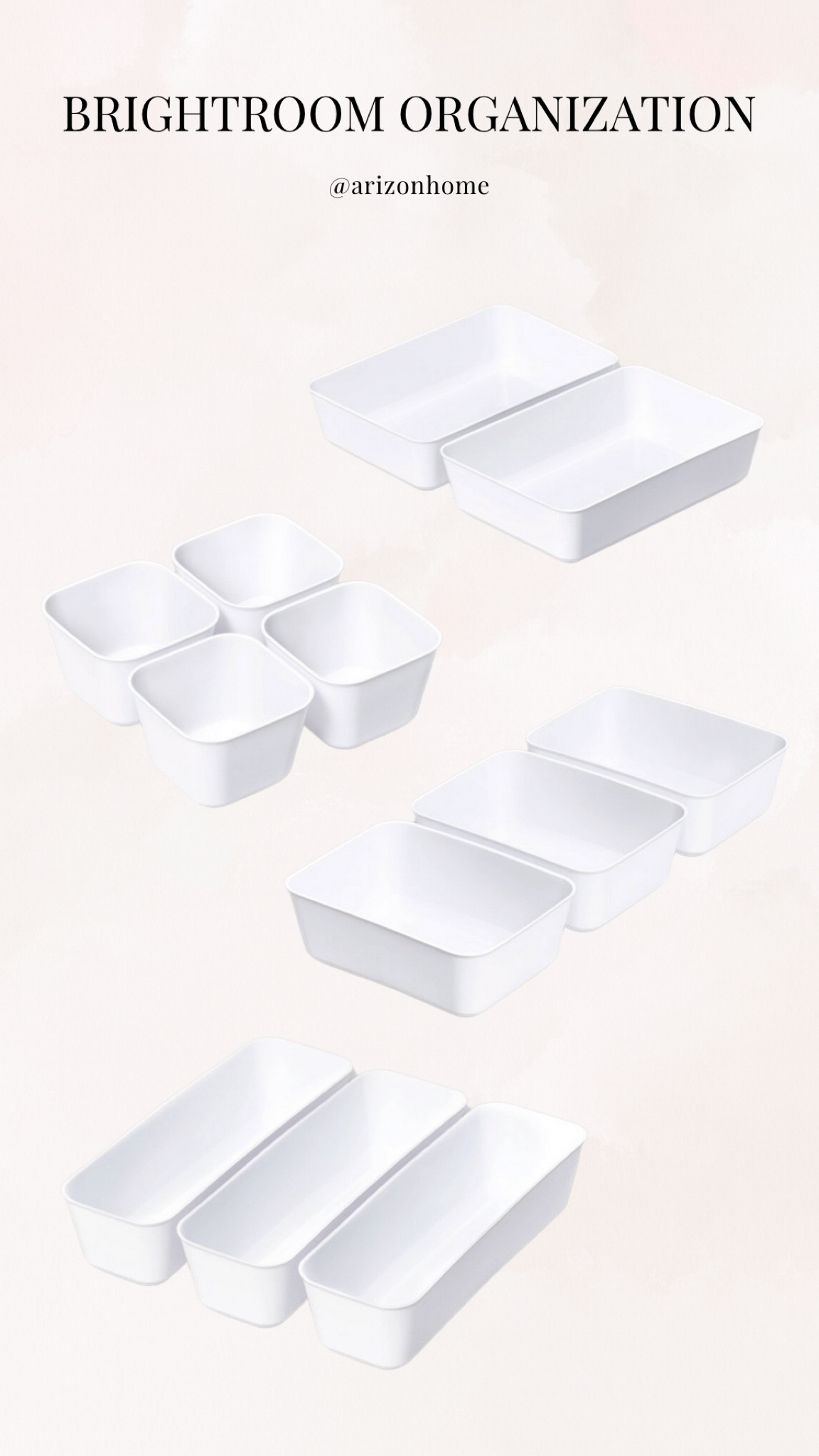 Target Brightroom organization trays! 

#LTKunder50 #LTKstyletip #LTKhome