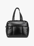 Luka Duffel in Vegan Leather in Black | CALPAK