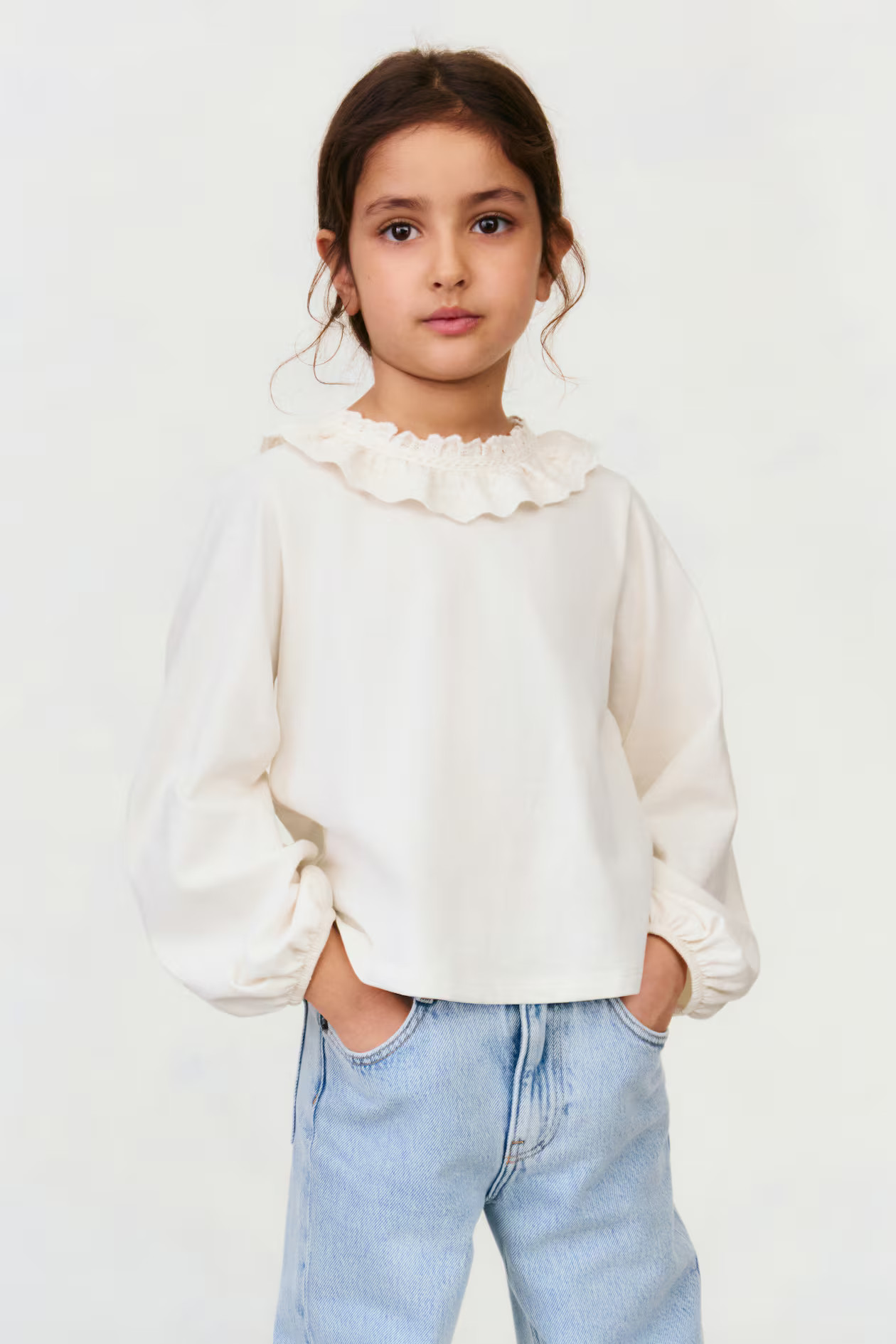 Cotton Blouse with Collar | H&M (US + CA)