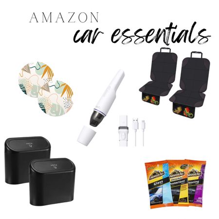 Car essentials 🤍 #caressentials #carfinds #cartrashcan #trascan #carwipes #seatprotectors #car seat #vacuum #carvacuum #eufyvacuum #amazonfinds #amazonhome #carcoasters #carneeds #vehicleessentials

#LTKtravel #LTKhome #LTKfamily