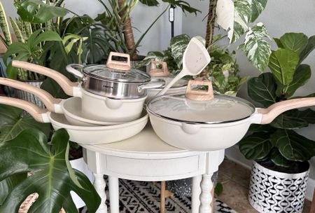 OMG! Best price I've EVER seen on the popular (and awesome) Carote cookware! Plenty of other sets available too! See them ⬇️! We absolutely LOVE this set - made in Switzerland from granite, a safe cooking surface - the cook evenly and come clean SO easily!  #ad

#LTKhome #LTKfindsunder100 #LTKsalealert