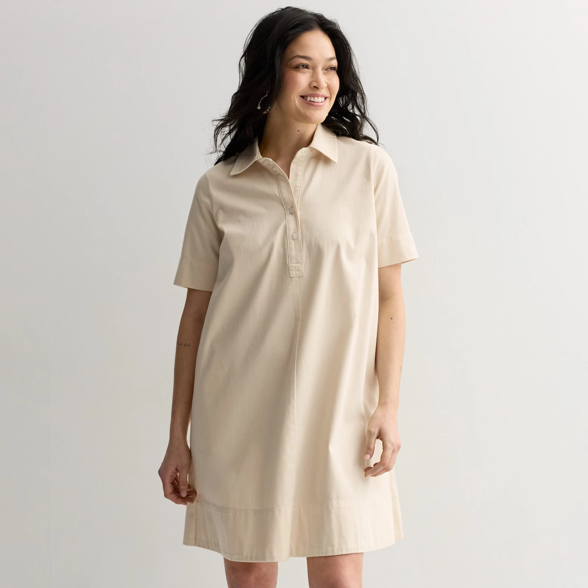 Women's Sonoma Goods For Life\u00ae Denim Swing Dress | Kohl's