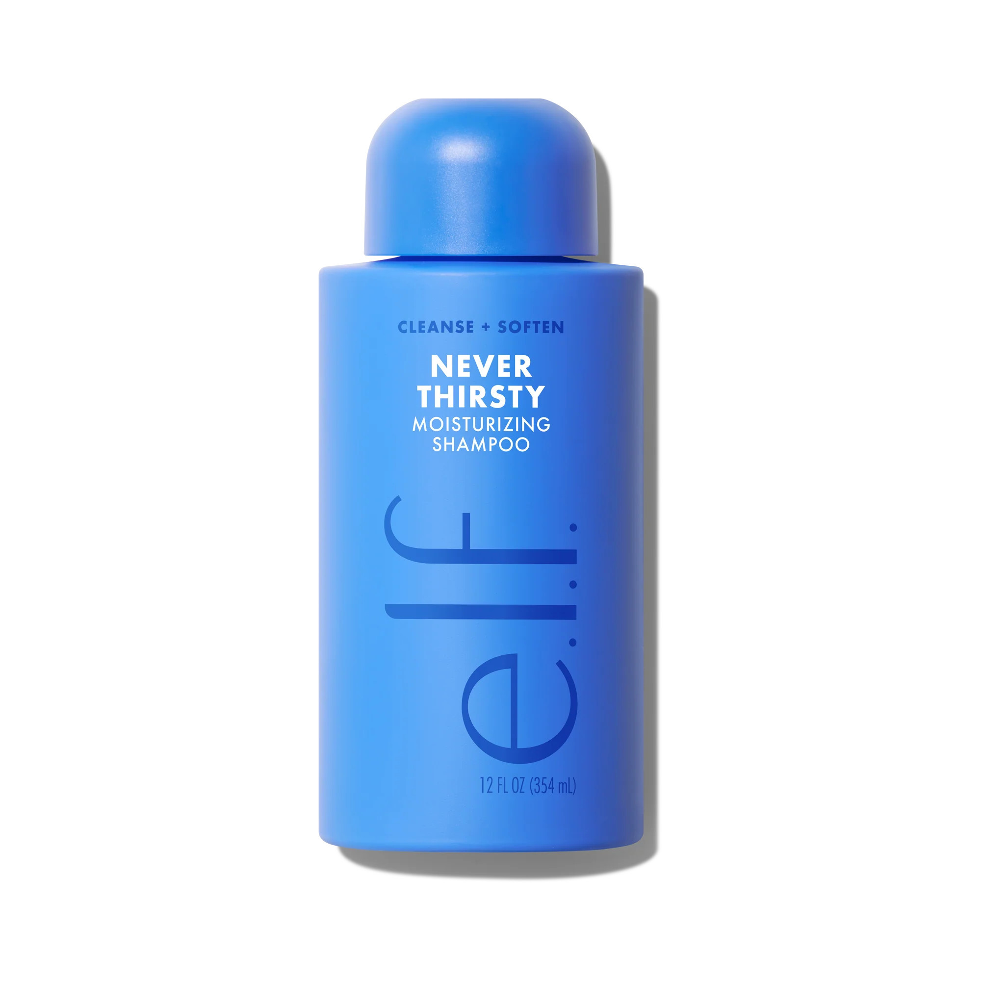 e.l.f. Cosmetics Never Thirsty Moisturizing Shampoo - Vegan and Cruelty-Free Makeup | e.l.f. cosmetics (US)