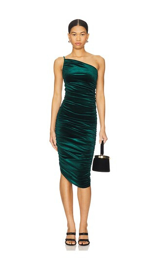 Milwood Midi Dress in Emerald Green | Revolve Clothing (Global)