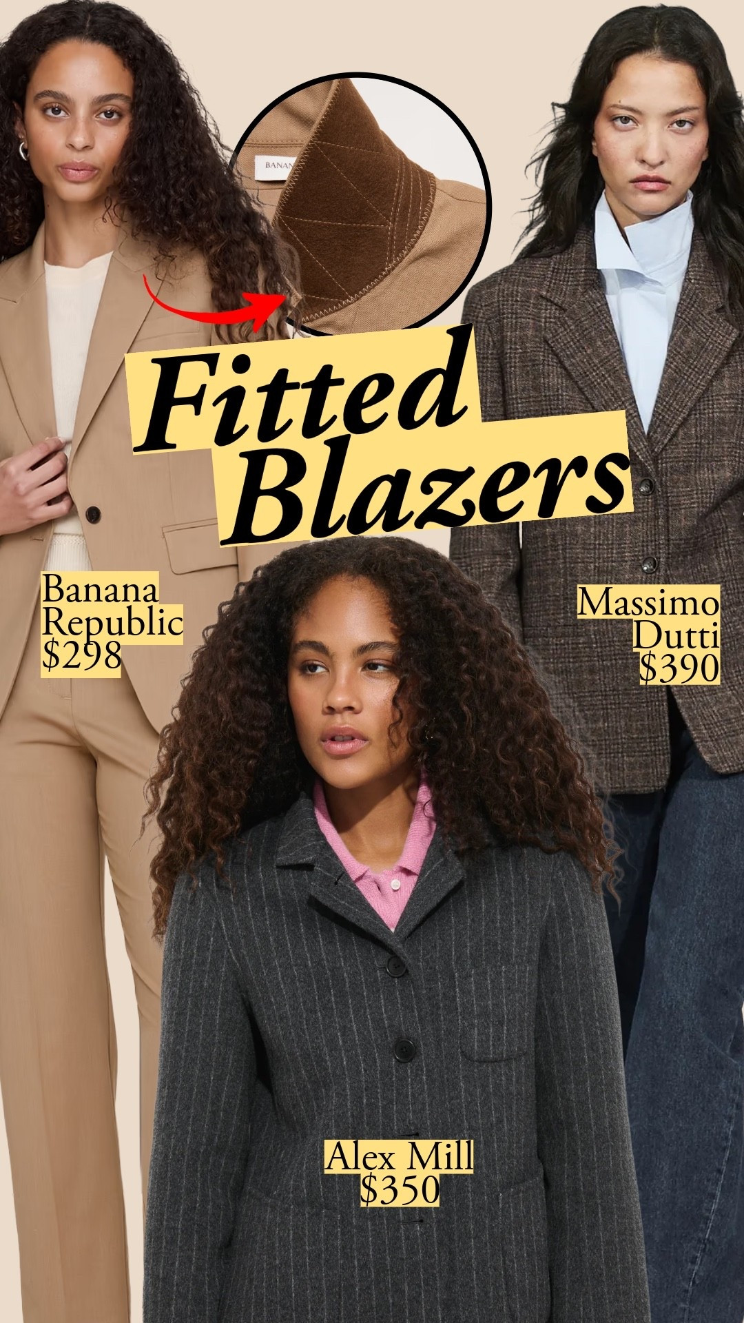 Banana Republic and Brooks Brothers are on sale through 10/12! Wool and cashmere blazers from $174, all under 30% synthetic, picked for fiber and construction.