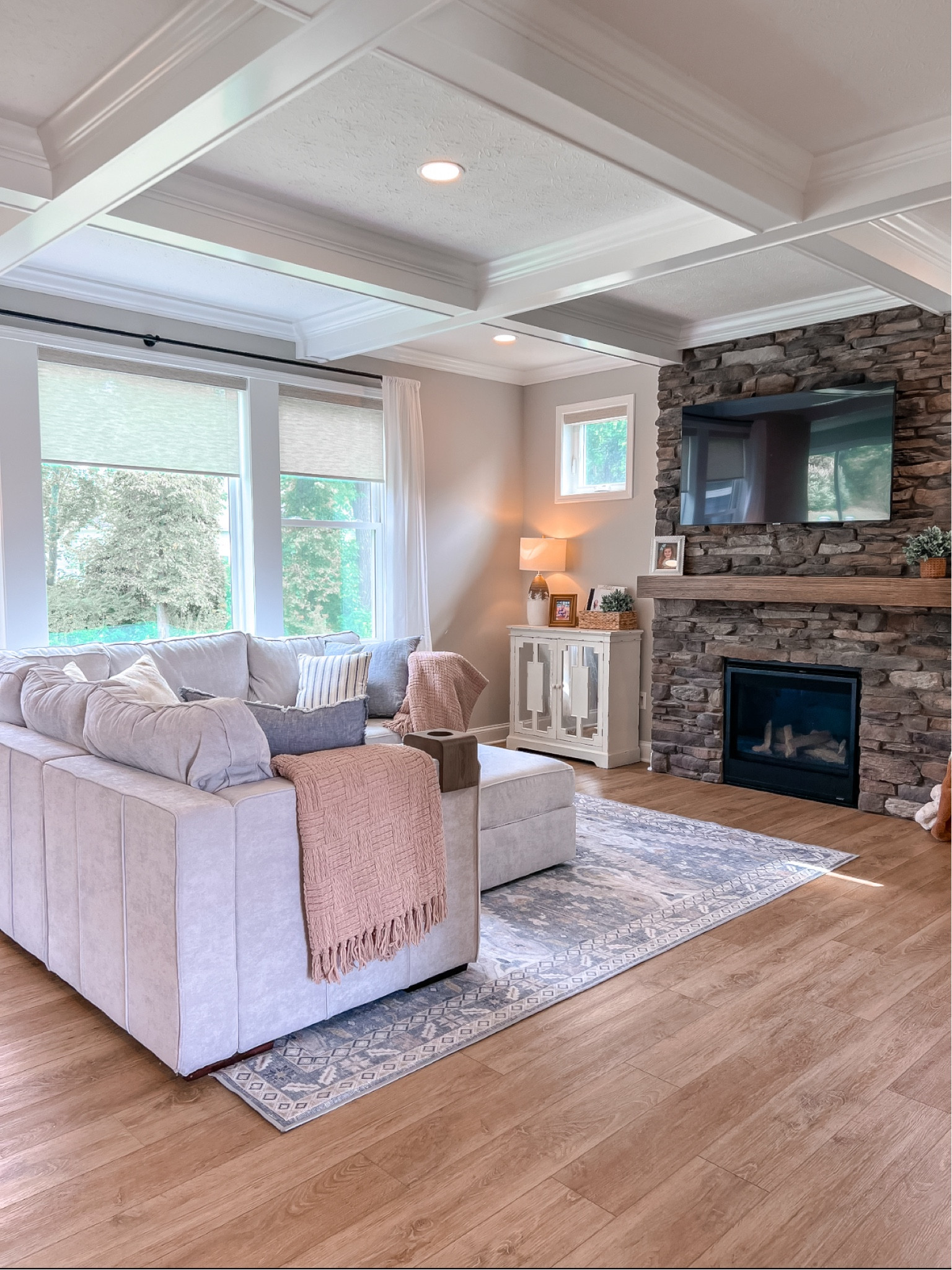 Living space 🩵

Rug is Tumble Living in the Sable silver/multi 8x10 use code to save! 

https://www.tumbleliving.com/SAMMIE77321