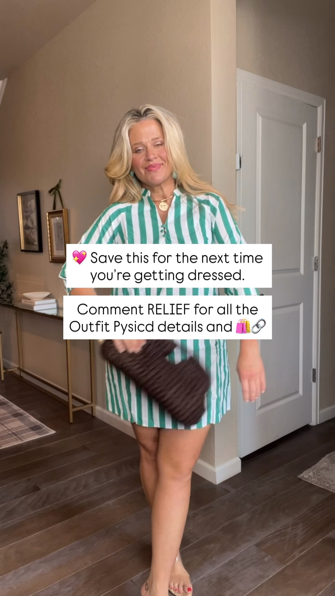 ✨Tap the bell, save and ❤️ for over 40 fashion, midlife style, midsize fashion and luxury looks for less. 

I spent years believing confidence would come after I changed my body.

After I lost the weight.
After my belly was flatter.
After I looked more like the women in the magazines.

So every time an outfit didn’t work, I blamed myself.

But eventually I noticed something.

Some outfits felt amazing.
Some didn’t.

Even when my body hadn’t changed.

That’s when I realized the problem was never my body.

It was the Outfit Physics.

The outfits I reach for now all do the same 3 things:

✨ Lift the eye
✨ Skim the belly
✨ Balance proportions

Getting dressed became easier.

More confidence.
Less frustration.
Less time standing in front of the mirror wondering what was wrong with me.

Because flattering isn’t about being smaller.

It’s about wearing clothes that work WITH your body instead of against it.

💖 If you’ve ever blamed your body when an outfit didn’t feel right, comment “RELIEF” below.

👑 Helping you look good, feel good! — Lindsey Denver

#over40style #midlifefashion #midsizefashion #bodyconfidence #genxstyle #over50style #outfitphysics #fashionover40 #midlifestyle

#LTKOver40 #LTKSaleAlert #LTKPlusSize

Comment SHOP below to receive a DM with the link to this post on my LTK ⬇ https://liketk.it/6eAqs