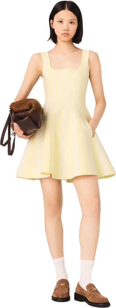 maje Jacquard knit short dress | Nordstrom | Nordstrom
