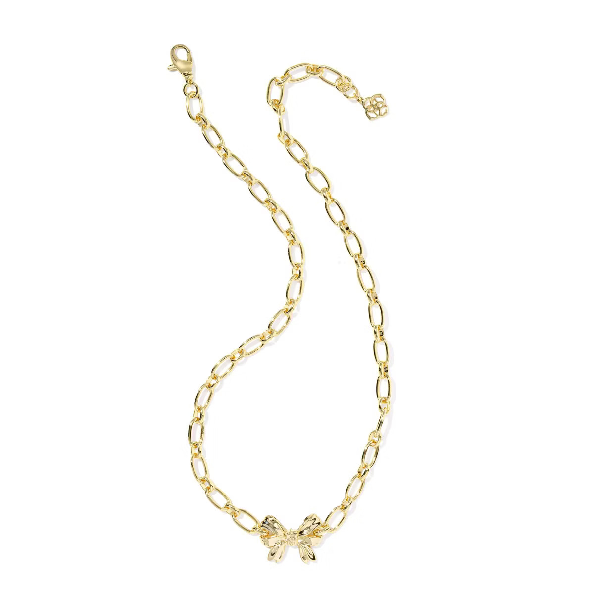 Kendra Scott Belle Bow Chain Necklace - Gold | Target