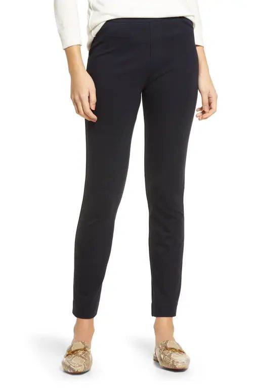 SPANX® The Perfect Black Pant Back Seam Skinny Pants in Classic Navy at Nordstrom, Size Large Tall | Nordstrom