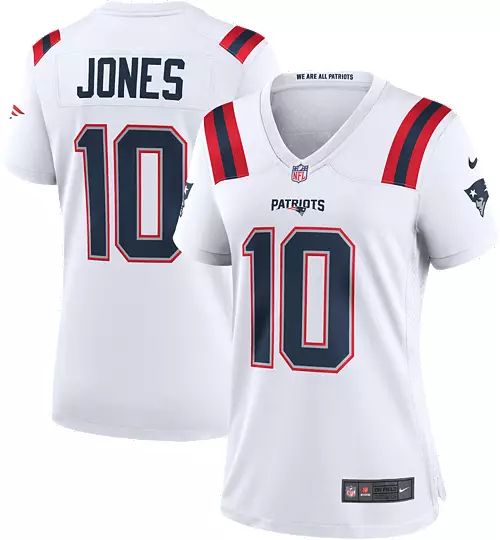 Nike Women's New England Patriots Mac Jones #10 White Game Jersey | Dick's Sporting Goods