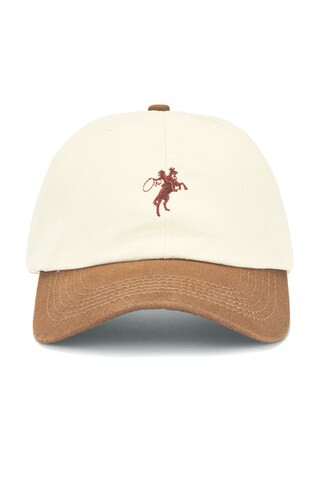 The Laundry Room Giddy Up Papa Cap in Bone & Brown from Revolve.com | Revolve Clothing (Global)