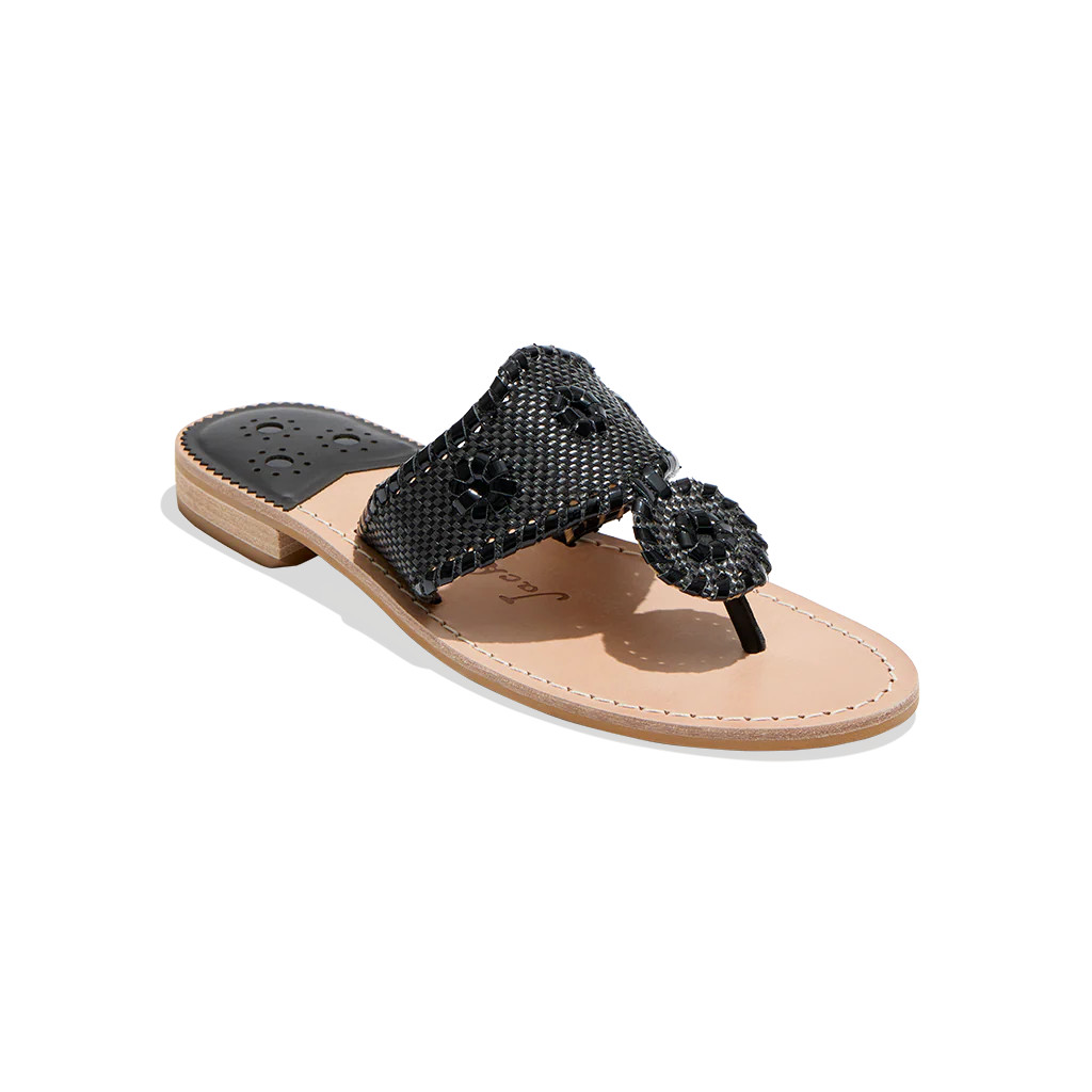 Jacks Raffia Flat Sandal | Jack Rogers