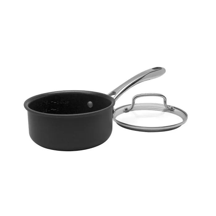 Cuisinart Classic 1qt Hard Anodized Saucepan with Cover - 6319-14 | Target