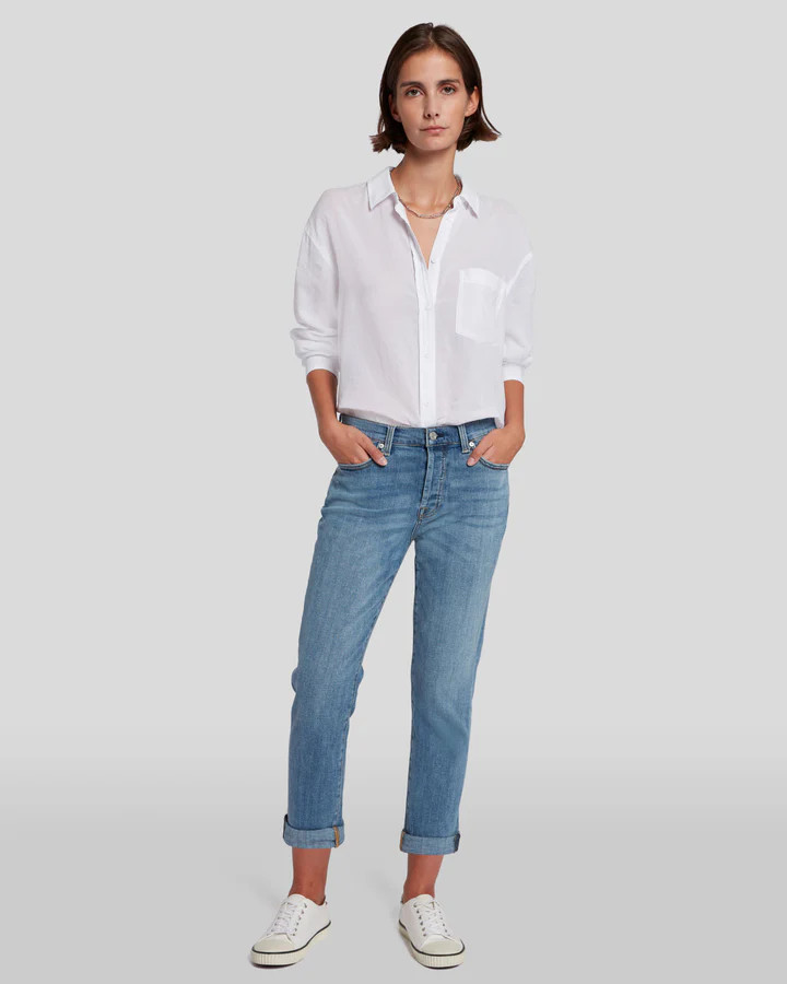 Broken Twill Josefina in Bright Light | 7 For All Mankind