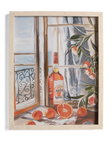 16X20 By The Sea Aperol Shadowbox Wall Art | TJ Maxx