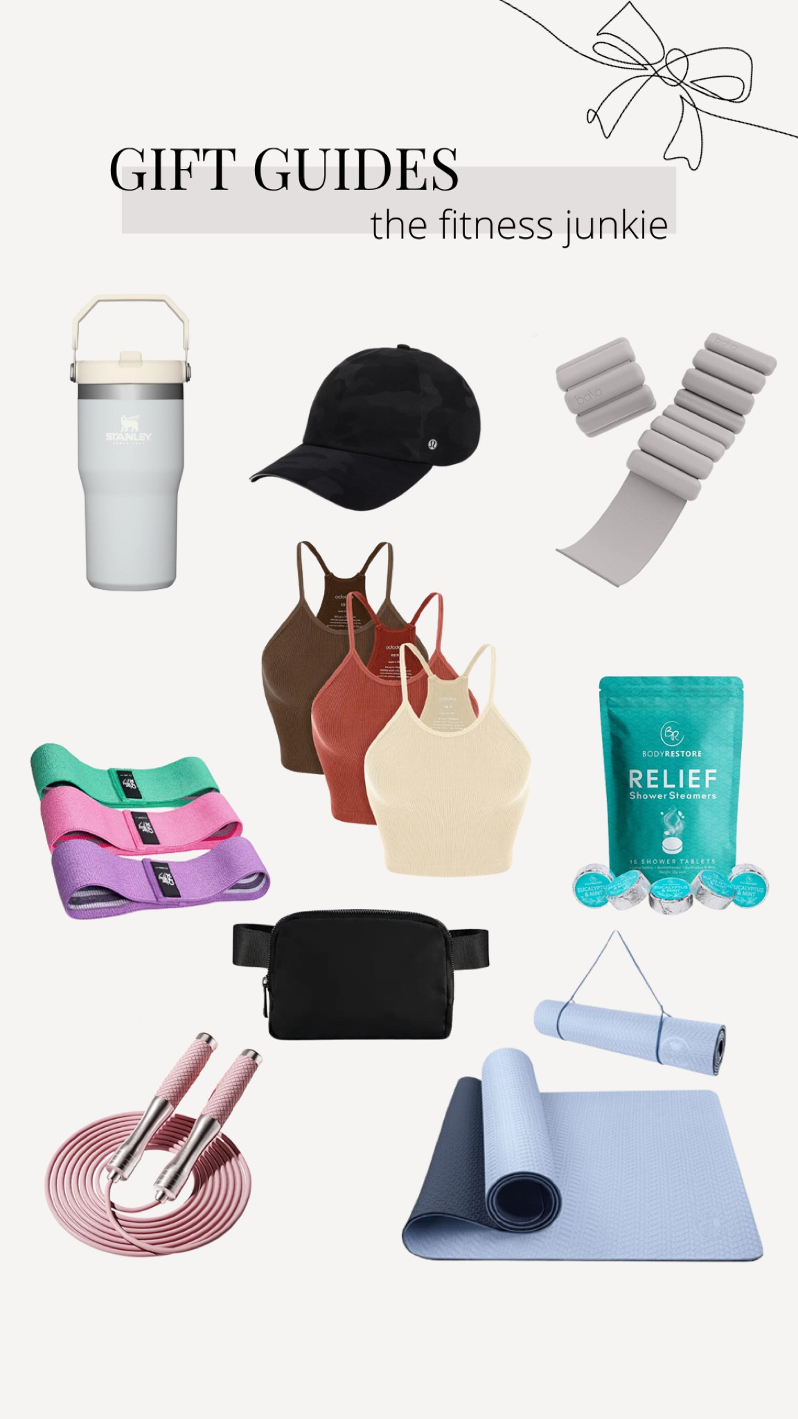 Gift Guide for the fitness junkie! 

#LTKSeasonal #LTKGiftGuide #LTKHoliday