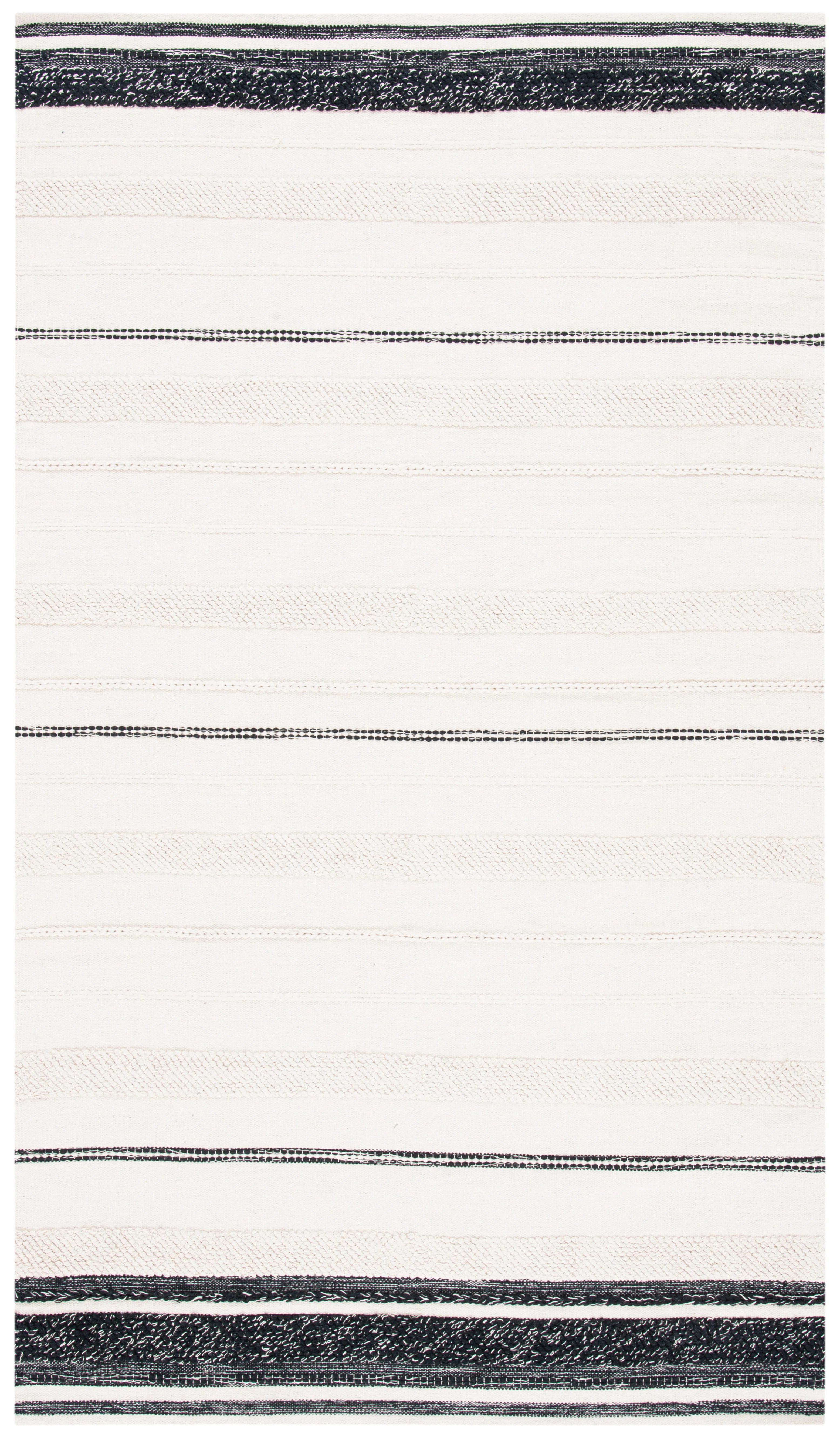 Dorsey Hand Woven Cotton Striped Rug | Wayfair North America