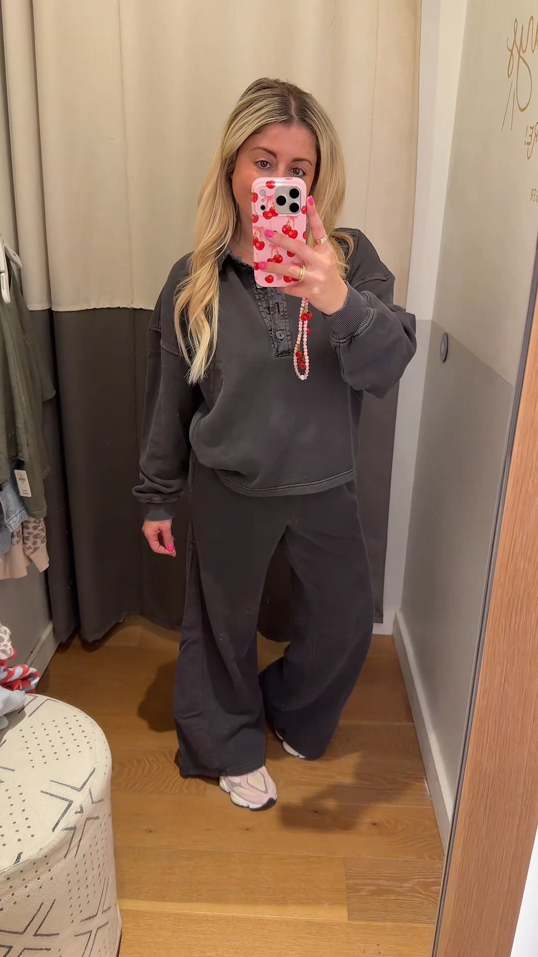 New aerie matching set ✨
Size small 
new balance sneakers tts
@Aerie 

#LTKootd