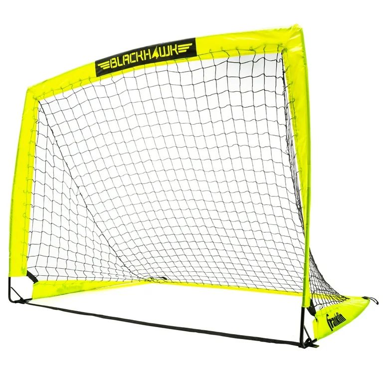 Franklin Sports Blackhawk Soccer Goal - Pop Up Backyard Soccer Nets - Foldable Indoor + Outdoor S... | Walmart (US)