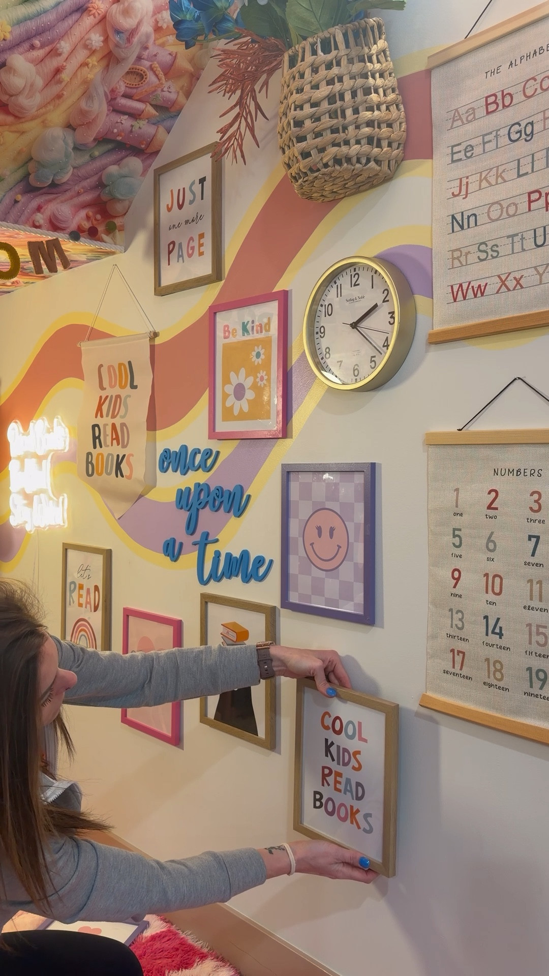 Playroom wall collage, wall art, kids playroom decor 

#LTKKids #LTKmomlife #LTKHome