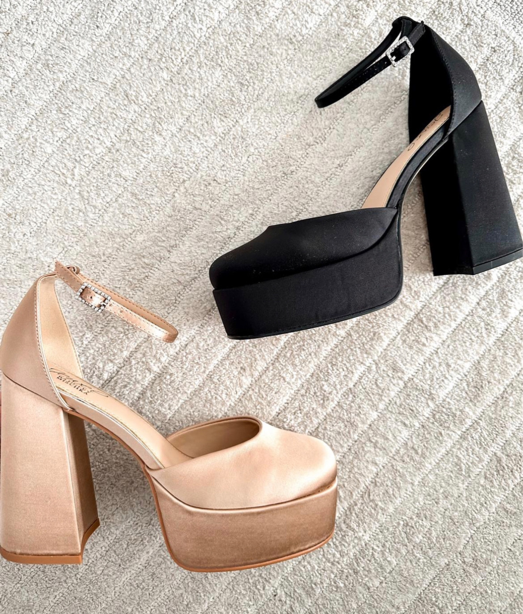 Platform heels 


#LTKSeasonal #LTKHoliday #LTKstyletip