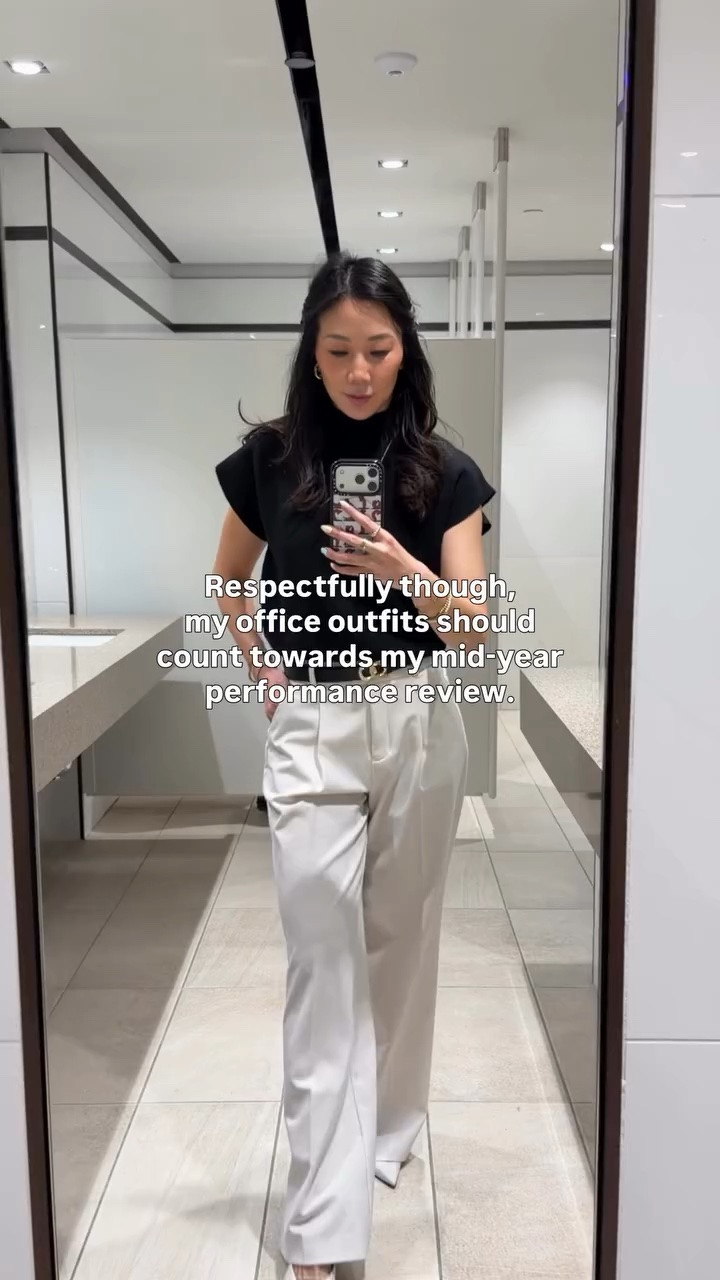 Real outfits I wore to the office as a corporate girl in tech 🖥️

Comment SHOP below to receive a DM with all the outfit details. Save this for when you need workwear that looks effortless and expensive. ⬇️

Silk skirts, cardigans, and tailored trousers — because a summer workwear capsule works just as well at the office as it does everywhere else. Mixed in some pastels for spring and summer, but you know I’m always a neutrals girly.

7 timeless office outfits for summer that feel classic, not corporate: silk midi skirts, crisp button-downs, lightweight cardigans, wide-leg trousers, skirt and top sets, soft pastels, and clean black-and-white basics. Capsule wardrobe staples, effortless style, always put-together.

#capsulewardrobe #officeoutfits #corporategirl #womeninstem

#LTKworkwear