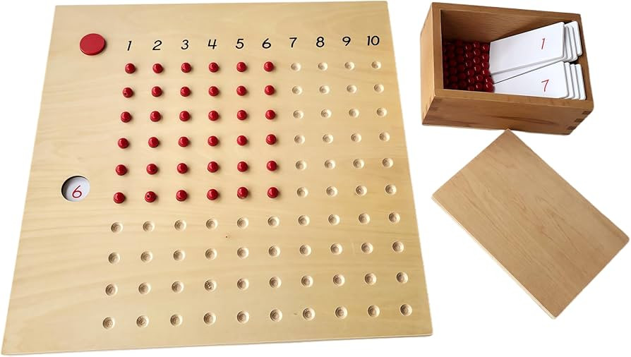 Montessori Math Toys for Kids 3+ Years, Wooden Montessori Math Education Toy - Preschool Learning... | Amazon (US)