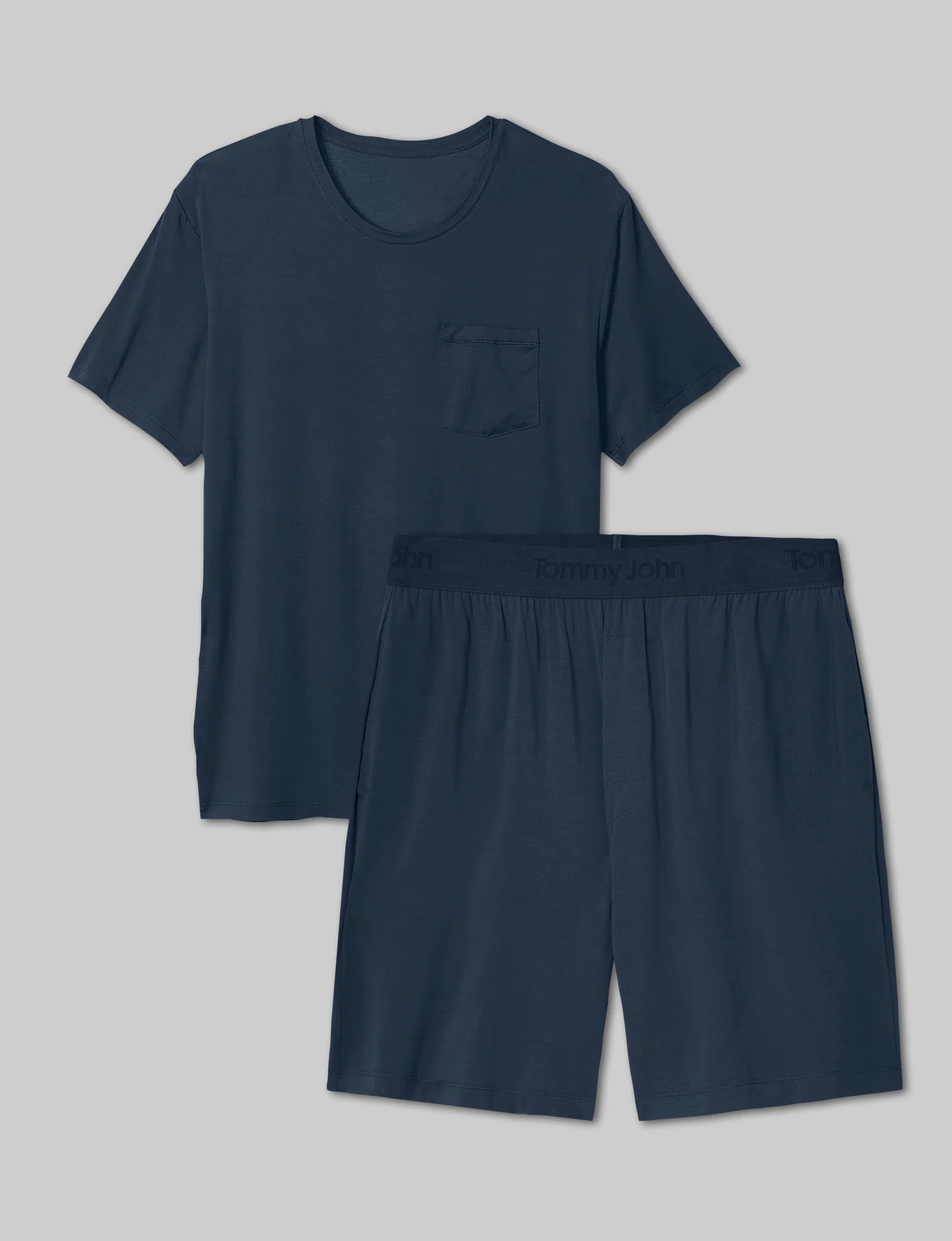 Second Skin Sleep Pocket Tee & Short Set | Tommy John