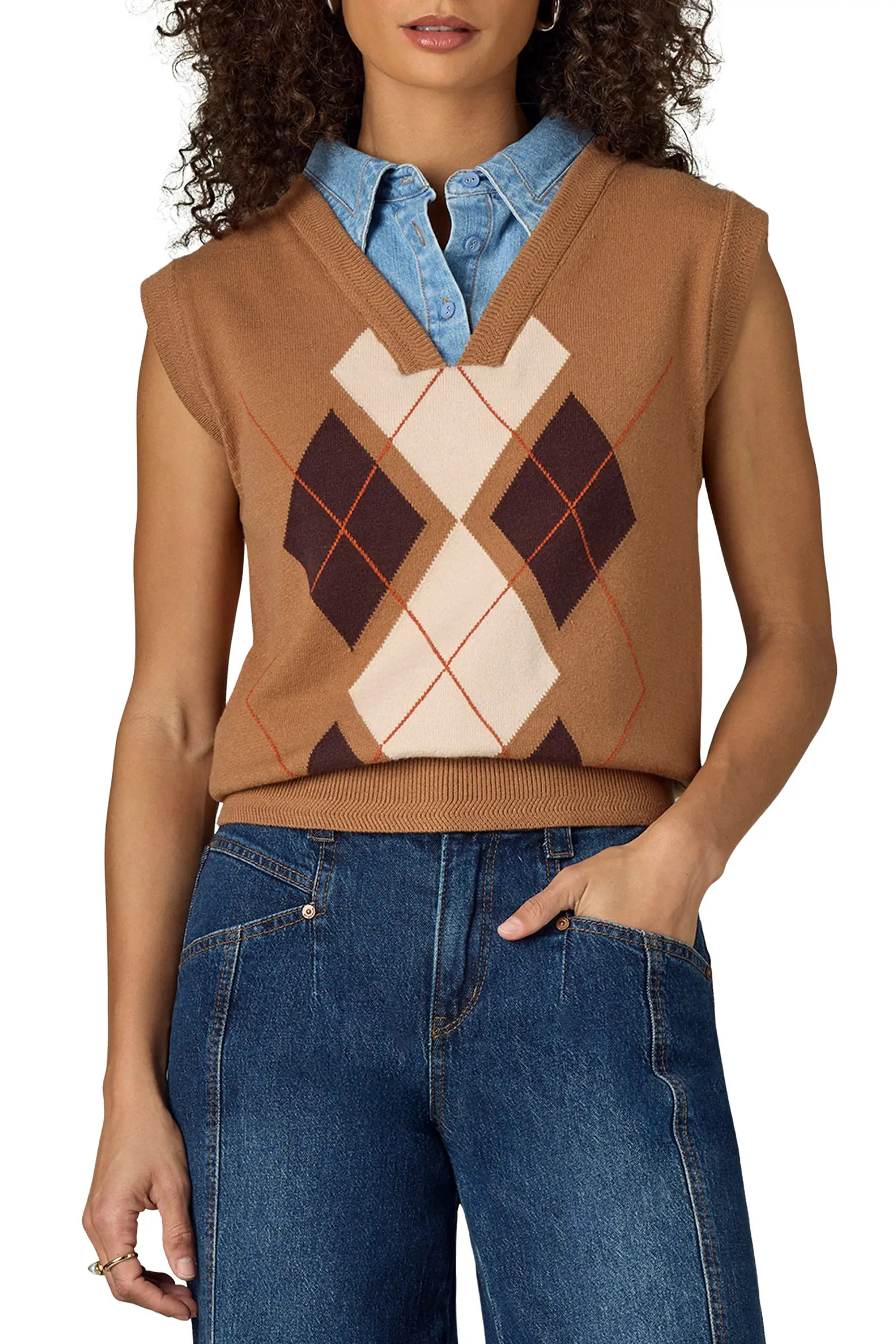 Wit & Wisdom Layered Look Sweater Vest (Women) | Nordstrom | Nordstrom
