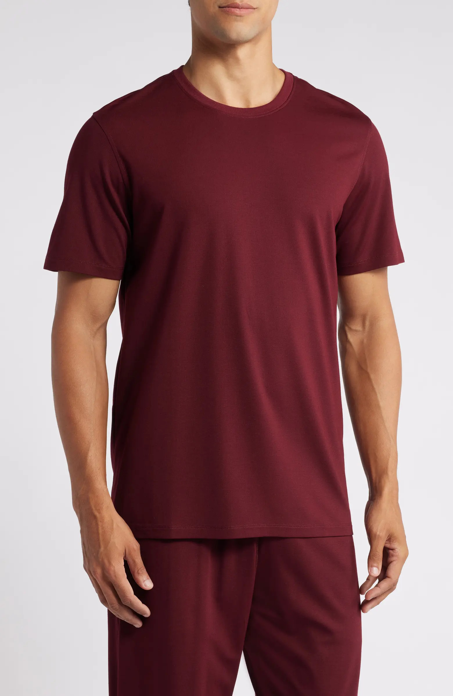 Solid Crewneck LoungeT-Shirt | Nordstrom