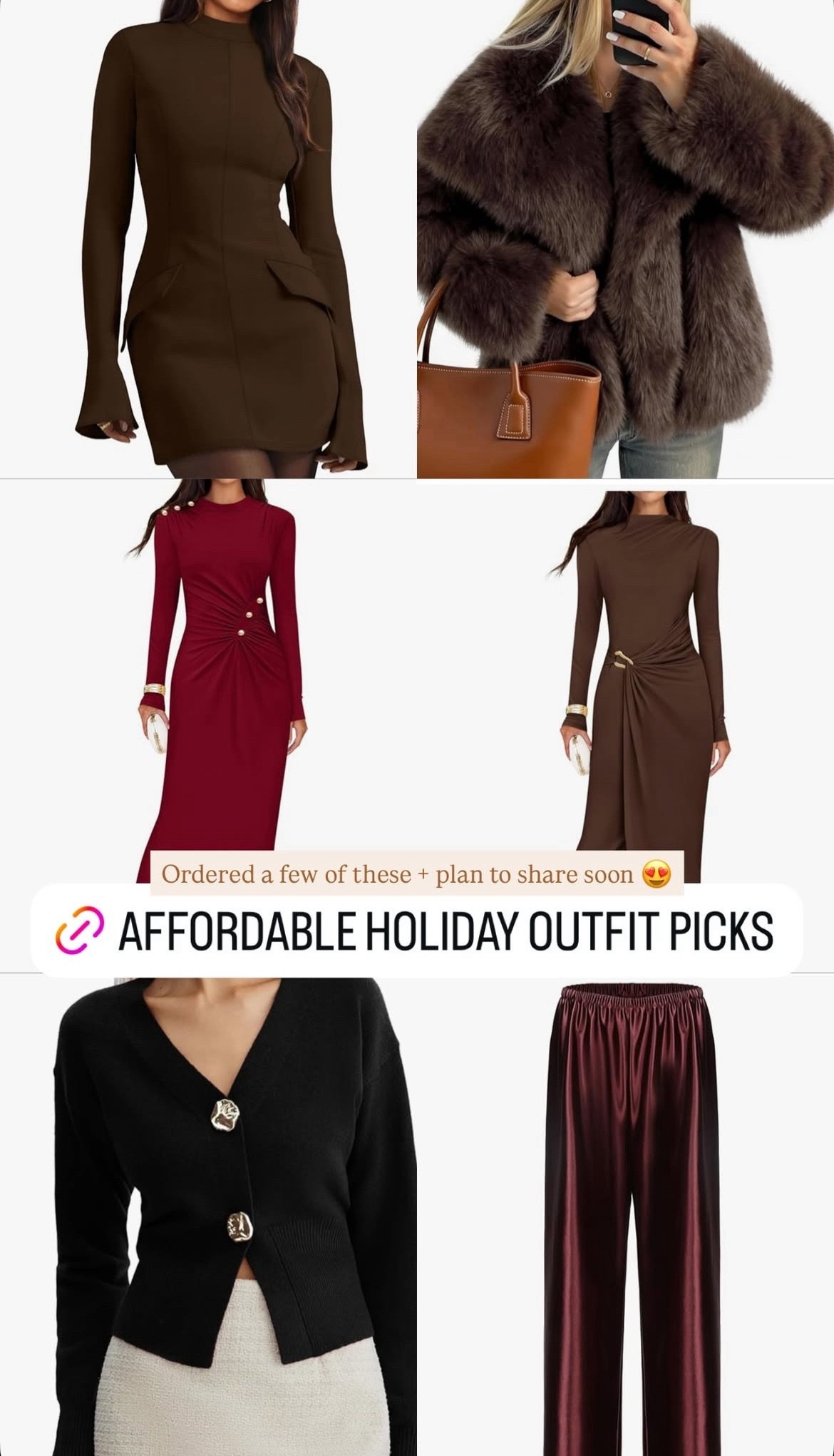 Affordable holiday looks from Amazon!

Ordered a few of these + plan to share soon. 😍

#LTKootd #LTKSeasonal #LTKHoliday