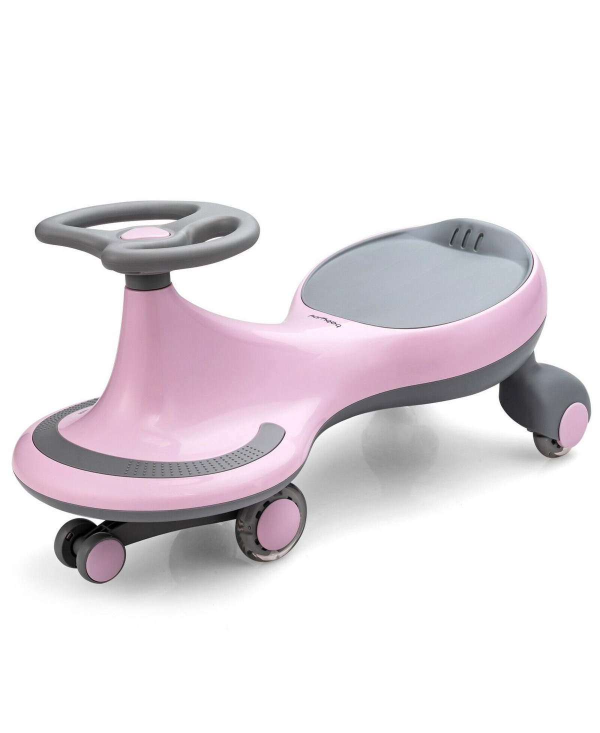 Wiggle Car Ride-on Toy w/ Flashing Wheels for Toddlers & Kids - Pink | Macy's
