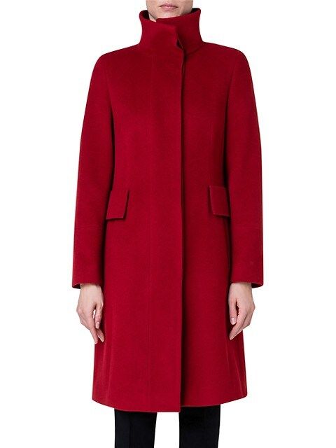 Long Wool-Blend Coat | Saks Fifth Avenue