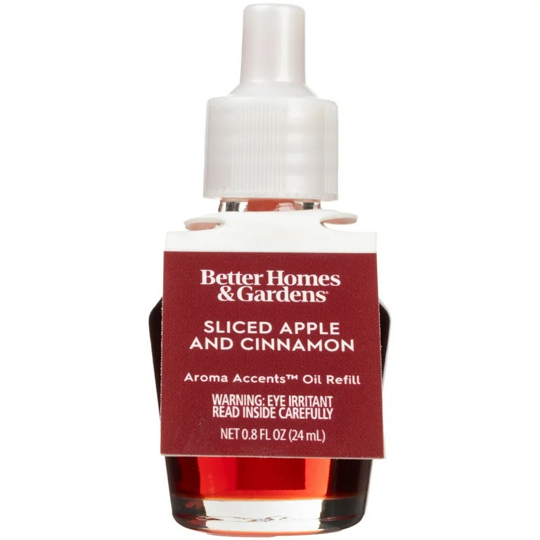Better Homes & Gardens Aroma Accents Oil Refill 24 mL, Sliced Apple Cinnamon | Walmart (US)