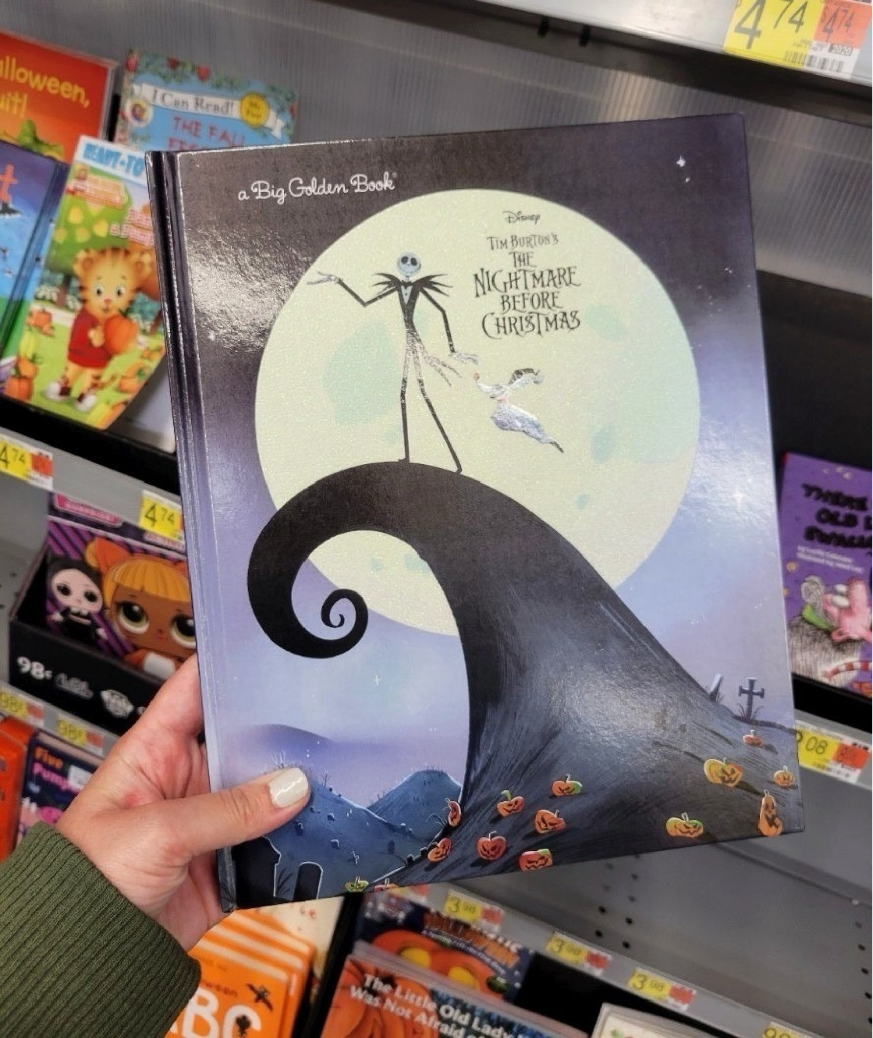 The nightmare before christmas (exclusive) is on sale $7.98 Org. $9.99 - we have this book & have been reading it A LOT lately! Sharing since it is on sale 😍 Perfect for halloween / christmas time 🤪 Remember get a price drop notification if you heart a post/save a product 😉 

✨️ P.S. if you follow, like, share, save, or shop my post.. thank you sooo much, I appreciate you! As always thanks sooo much for being here & shopping with me 🥹 

| fall, fall books, disney, disney style, disney books, NBC, kids books, books for kids, books for toddlers, toddler books, walmart finds, walmart kids, kids, baby, nursery |
#LTKHalloween #LTKSeasonal #LTKKids #LTKFamily #LTKBump #LTKHome

