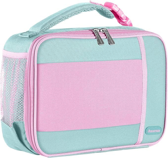 Kids Lunch Box with Supper Padded Inner Keep Food Cold Warm for Longer Time,Amersun Leak-proof So... | Amazon (US)