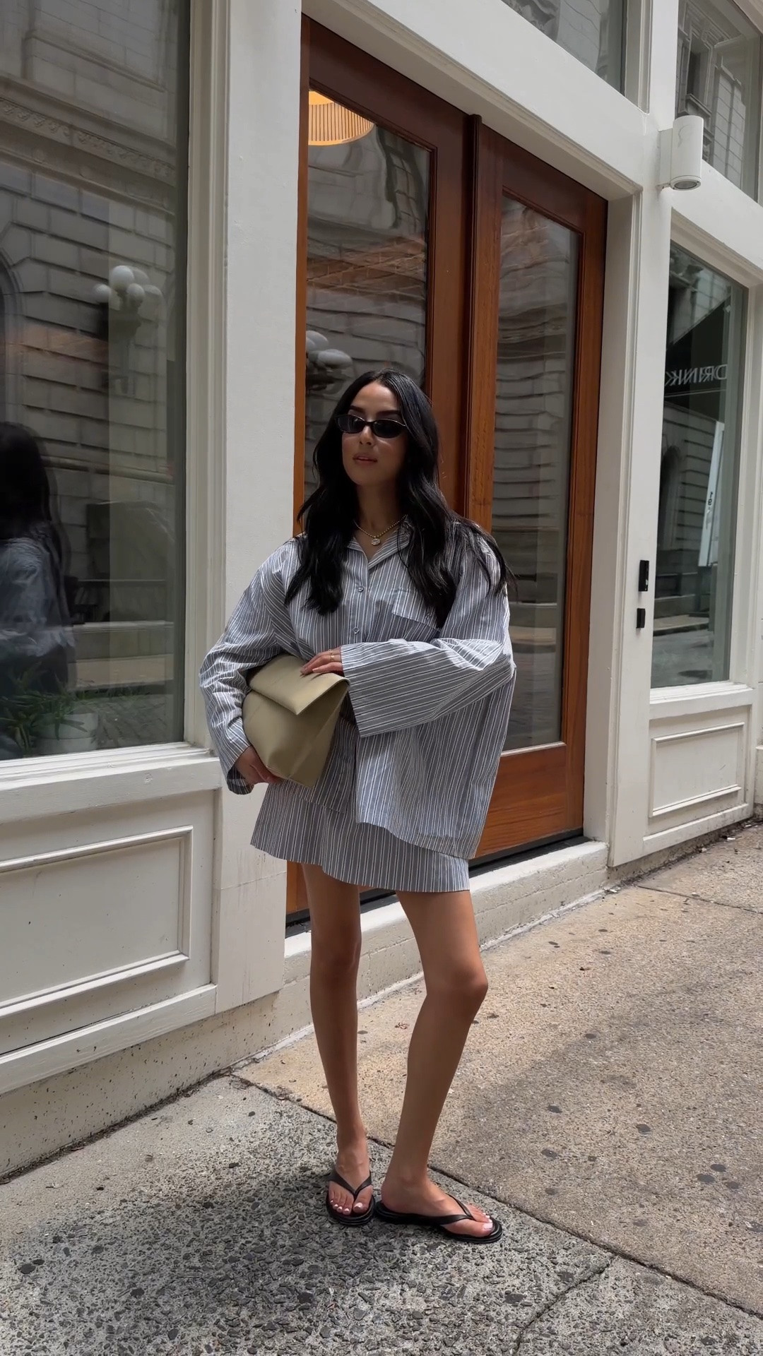 obsessed with this matching set from VRG GRL! wearing a size US 2 in both pieces

sandals @Reformation 
bag @Freja New York 
jewelry @liliclaspe 
sunnies Banbé Eyewear from Billini

#LTKootd #LTKSeasonal #LTKU