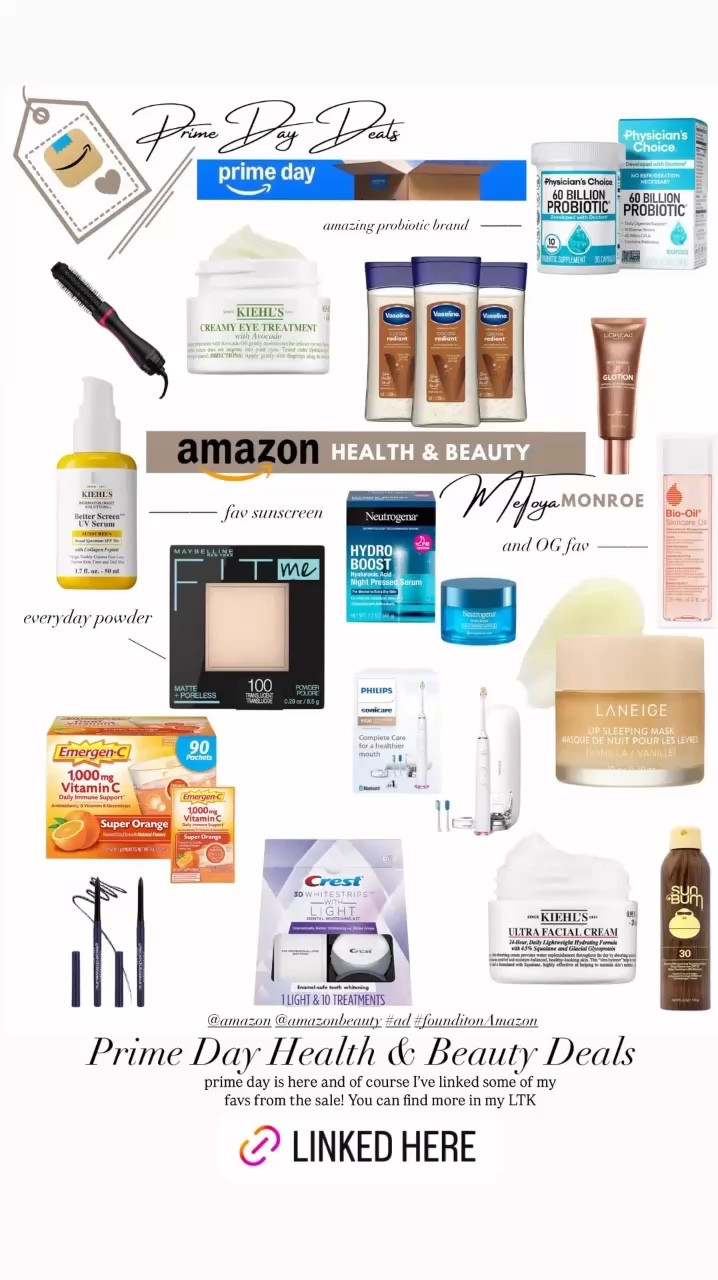 @Amazon Prime Day is here and I’m sharing all of my favs from health & beauty, home & home decor and fashion! So many amazing items you don’t want to miss out! #ad #founditonAmazon 