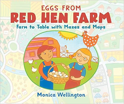 Eggs from Red Hen Farm: Farm to Table with Mazes and Maps    Hardcover – March 1, 2022 | Amazon (US)