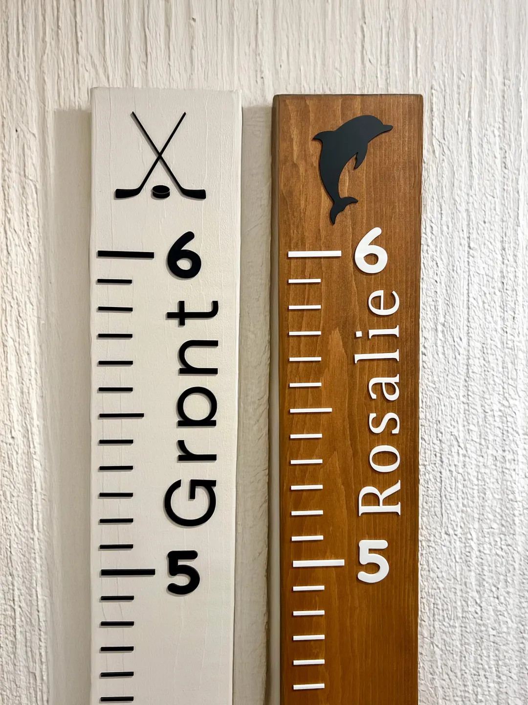Personalized Height Ruler, 3D Wood Wall Ruler, Custom Wooden Growth Chart, Gift for Boy, Nursery ... | Etsy (US)