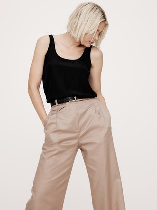 Essential Silk Tank | Banana Republic (US)