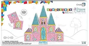 CreateOn Magna-Tiles Structure Building Set for Kids, Princess Castle Magnetic Tiles, Magnetic Bu... | Amazon (US)