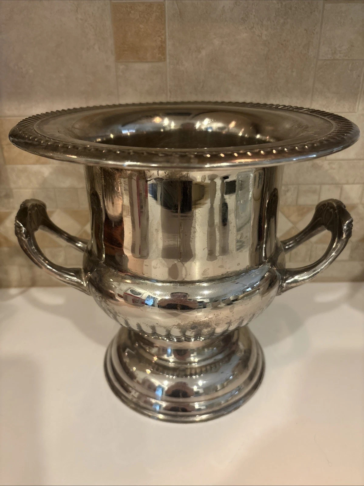 Vintage Regency Style Silver Plated Trophy Cup Champagne Chiller Ice Bucket | eBay | eBay US